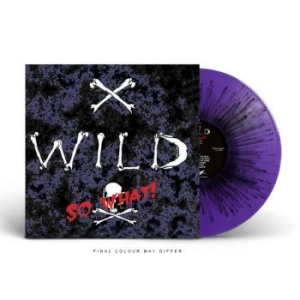 X - Wild - So What! (Ltd.180G  Purple/Black Lp in der Gruppe VINYL / Hårdrock bei Bengans Skivbutik AB (4145559)