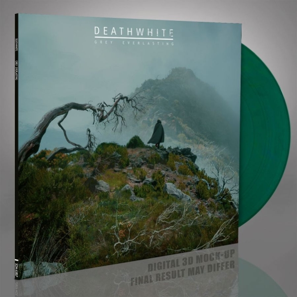 Deathwhite - Grey Everlasting (Swamp Green Vinyl in der Gruppe VINYL / Bestseller bei Bengans Skivbutik AB (4145675)