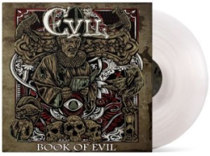 Evil - Book Of Evil (Crystal Vinyl Lp) in der Gruppe VINYL / Dansk Musik,Hårdrock bei Bengans Skivbutik AB (4145909)