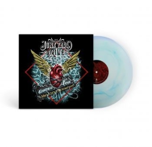 JUNKYARD DRIVE - ELECTRIC LOVE (RED/BLACK MARBLED VI in der Gruppe VINYL / Hårdrock bei Bengans Skivbutik AB (4145915)