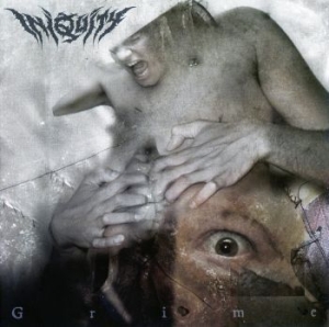 Iniquity - Grime (Grey/Black Marbled Vinyl Lp) in der Gruppe VINYL / Dansk Musik,Hårdrock bei Bengans Skivbutik AB (4145918)
