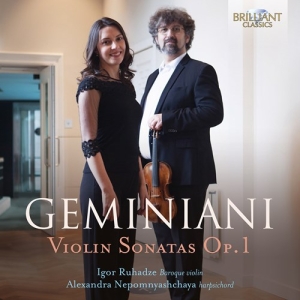 Geminiani Francesco - Violin Sonatas Op. 1 in der Gruppe Externt_Lager / Naxoslager bei Bengans Skivbutik AB (4145973)