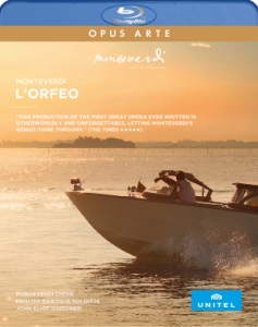 Monteverdi Claudio - L'orfeo (Bluray) in der Gruppe MUSIK / Musik Blu-Ray / Klassiskt bei Bengans Skivbutik AB (4146021)