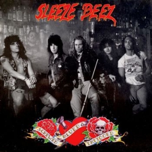 Sleeze Beez - Screwed Blued & Tattooed in der Gruppe CD / Rock bei Bengans Skivbutik AB (4146250)