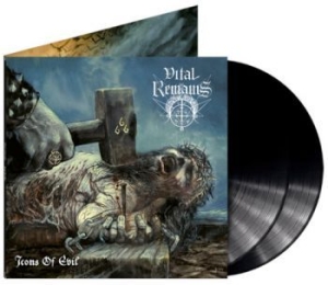 Vital Remains - Icons Of Evil (Black Vinyl 2 Lp) in der Gruppe VINYL / Hårdrock bei Bengans Skivbutik AB (4146902)