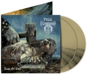 Vital Remains - Icons Of Evil (Gold Vinyl 2 Lp) in der Gruppe VINYL bei Bengans Skivbutik AB (4146904)
