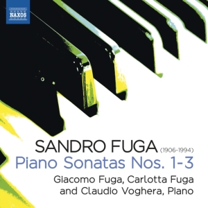 Fuga Sandro - Piano Sonatas Nos. 1-3 in der Gruppe Externt_Lager / Naxoslager bei Bengans Skivbutik AB (4146955)