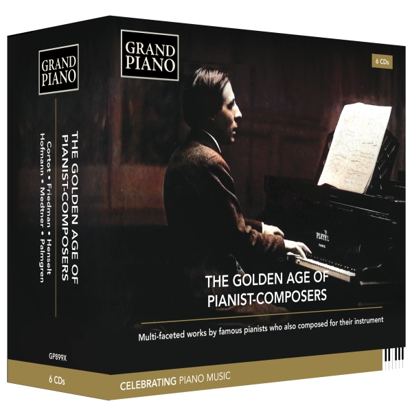 Various - The Golden Age Of Pianist-Composers in der Gruppe Externt_Lager / Naxoslager bei Bengans Skivbutik AB (4146957)