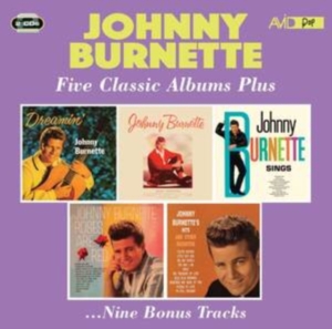 Johnny Burnette - Five Classic Albums Plus in der Gruppe Labels /  bei Bengans Skivbutik AB (4147266)