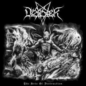Desaster - Arts Of Destruction (Red/White/Blac in der Gruppe VINYL / Hårdrock/ Heavy metal bei Bengans Skivbutik AB (4147294)