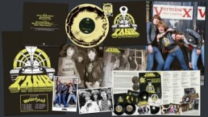Tank - Dont Walk Away (Black/Yellow Mixed in der Gruppe VINYL / Hårdrock/ Heavy metal bei Bengans Skivbutik AB (4147300)