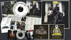 Tank - Power Of The Hunter (White/Grey Vin in der Gruppe VINYL / Hårdrock/ Heavy metal bei Bengans Skivbutik AB (4147304)