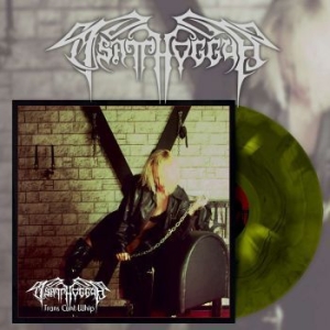 Tsatthoggua - Trans Cunt Whip (Green/Yellow Vinyl in der Gruppe VINYL / Hårdrock/ Heavy metal bei Bengans Skivbutik AB (4150230)