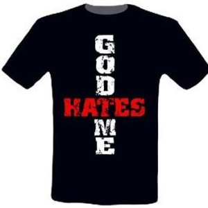 God Hates Me - T/S S God Hates Me in der Gruppe Merchandise bei Bengans Skivbutik AB (4150295)