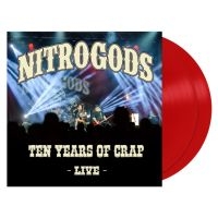 Nitrogods - Ten Years Of Crap - Live (Red Vinyl in der Gruppe VINYL / Pop-Rock bei Bengans Skivbutik AB (4150334)