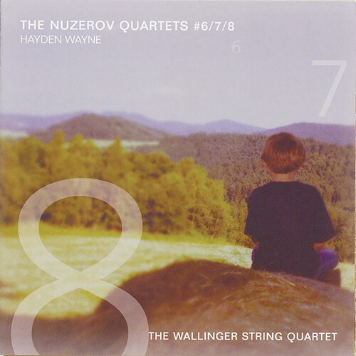 Wayne Hayden & The Wallinger String - Nuzerov Quartets 6, 7 & 8 in der Gruppe Övrigt / bei Bengans Skivbutik AB (4150753)