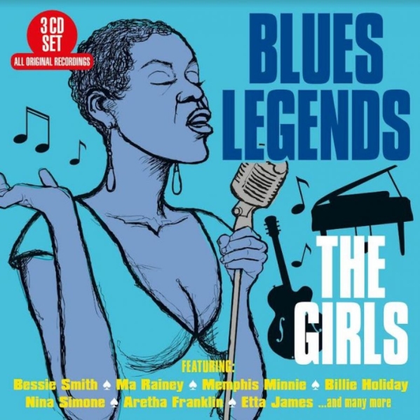 Various Artists - Blues Legends - The Girls in der Gruppe CD / Bestseller bei Bengans Skivbutik AB (4150821)
