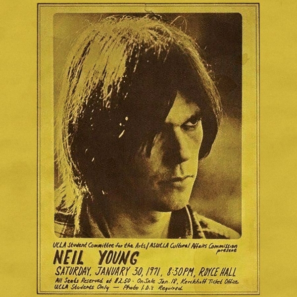Neil Young - Royce Hall 1971 in der Gruppe CD / Bestseller bei Bengans Skivbutik AB (4151142)