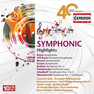 Carl Philipp Emanuel Bach Ludwig V - 40Th Anniversary - Symphonic Highli in der Gruppe CD bei Bengans Skivbutik AB (4151209)