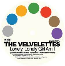 Velvettes / Gladys Knight & The Pip - Lonely Lonely Girl Am I in der Gruppe VINYL / RNB, Disco & Soul bei Bengans Skivbutik AB (4153048)