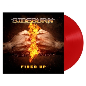 Sideburn - Fired Up (Red Vinyl Lp) in der Gruppe VINYL / Hårdrock bei Bengans Skivbutik AB (4153105)