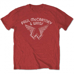 Paul McCartney - Paul McCartney Unisex T-Shirt: Wings Log in der Gruppe BW-T-shirts bei Bengans Skivbutik AB (4153800r)