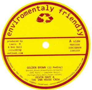 Davy Kevin & The Inn House Crew - Golden Brown (22 Medley) in der Gruppe UNSERE TIPPS / Record Store Day / RSD2022 bei Bengans Skivbutik AB (4155577)