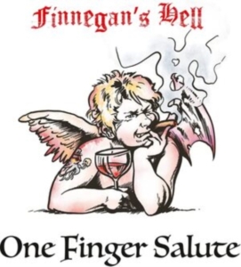 Finnegans Hell - One Finger Salute in der Gruppe CD / Pop-Rock bei Bengans Skivbutik AB (4155890)