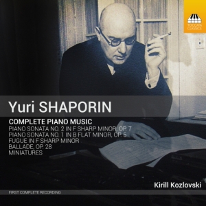 Shaporin Yuri - Complete Piano Music in der Gruppe Externt_Lager / Naxoslager bei Bengans Skivbutik AB (4155911)