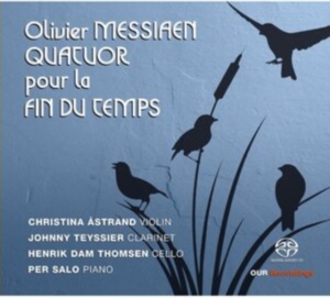Messiaen Olivier - Quatuor Pour La Fin Du Temps in der Gruppe Externt_Lager / Naxoslager bei Bengans Skivbutik AB (4156352)