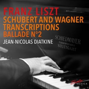 Liszt Franz Schubert Franz Wagn - Piano Transcriptions Of Schubert & in der Gruppe Externt_Lager / Naxoslager bei Bengans Skivbutik AB (4156376)