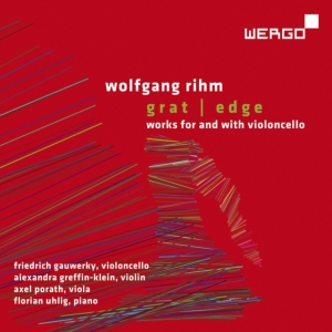 Rihm Wolfgang - Edge - Works For & With Violoncello in der Gruppe Externt_Lager / Naxoslager bei Bengans Skivbutik AB (4156380)