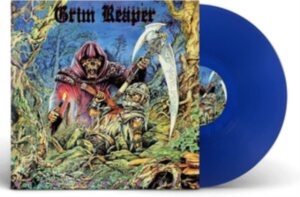 Grim Reaper - Rock You To Hell (Blue Vinyl Lp) in der Gruppe VINYL / Hårdrock bei Bengans Skivbutik AB (4156845)