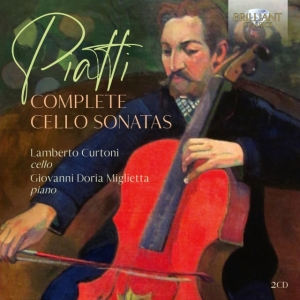 Piatti Alfredo - Complete Cello Sonatas in der Gruppe CD / Klassiskt bei Bengans Skivbutik AB (4156883)