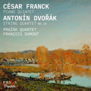Prazak Quartet & Francois Dumont - Franck Piano Quintet / Dvorak String Quartet No.14 in der Gruppe CD bei Bengans Skivbutik AB (4156902)