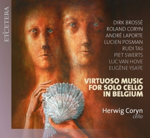 Herwig Coryn - Virtuoso Music For Cello Solo In Belgium in der Gruppe CD bei Bengans Skivbutik AB (4156907)
