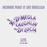 Di Meola/Mclaughlin/De Lucia - Saturday Night... (Crystal Clear) in der Gruppe VINYL / Pop-Rock bei Bengans Skivbutik AB (4157768)