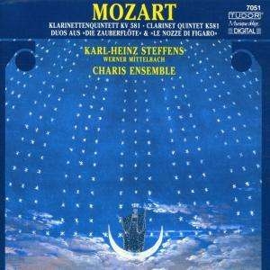 Mozart Wolfgang Amadeus - Clarinet Quintet & Duos in der Gruppe CD / Klassiskt bei Bengans Skivbutik AB (4158294)
