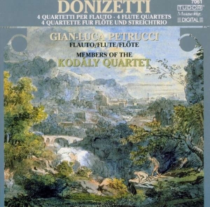 Donizetti Gaetano - Flute Quartets in der Gruppe Externt_Lager / Naxoslager bei Bengans Skivbutik AB (4158297)