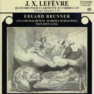 Lefevre Jean Xavier - Clarinet Quartets Nos 1-4 in der Gruppe Externt_Lager / Naxoslager bei Bengans Skivbutik AB (4159661)