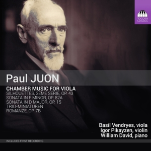 Juon Paul - Chamber Music For Viola in der Gruppe Externt_Lager / Naxoslager bei Bengans Skivbutik AB (4159781)