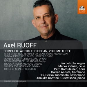 Ruoff Axel - Complete Works For Organ, Vol. 3 in der Gruppe Externt_Lager / Naxoslager bei Bengans Skivbutik AB (4159784)