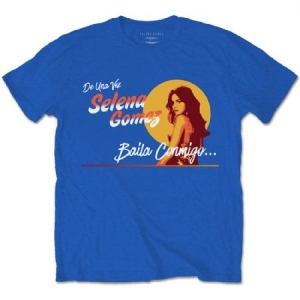 Selena Gomez - Selena Gomez Unisex T-Shirt: Mural (Smal in der Gruppe MERCH / T-Shirt / Sommar T-shirt 23 bei Bengans Skivbutik AB (4160931r)