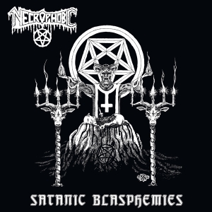 Necrophobic - Satanic Blasphemies (Re-Issue 2022) in der Gruppe VINYL bei Bengans Skivbutik AB (4161949)