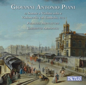 Piani Giovanni Antonio - 12 Sonate A Violino Solo E Violonce in der Gruppe Externt_Lager / Naxoslager bei Bengans Skivbutik AB (4162316)