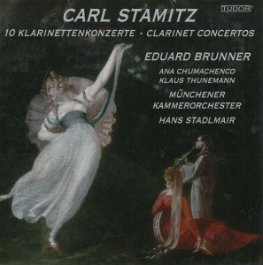 Stamitzcarl - 10 Klarinettenkonzerte in der Gruppe Externt_Lager / Naxoslager bei Bengans Skivbutik AB (4162907)