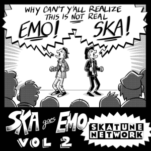 Skatune Network - Ska Goes Emo, Vol. 2 in der Gruppe CD / Reggae bei Bengans Skivbutik AB (4163162)