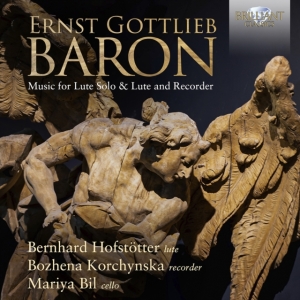 Baron Ernst Gottlieb - Music For Lute Solo & Lute And Reco in der Gruppe Externt_Lager / Naxoslager bei Bengans Skivbutik AB (4163952)