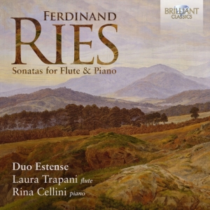 Ries Ferdinand - Sonatas For Flute & Piano in der Gruppe Externt_Lager / Naxoslager bei Bengans Skivbutik AB (4163954)