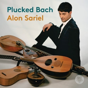 Bach Johann Sebastian Sariel Alo - Plucked Bach - Cello Suites in der Gruppe Externt_Lager / Naxoslager bei Bengans Skivbutik AB (4163962)
